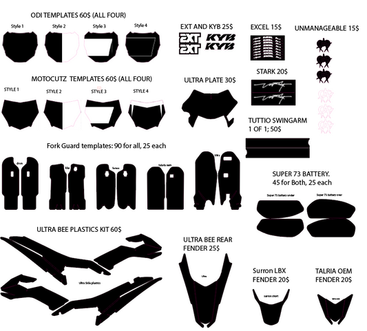 Decal Templates