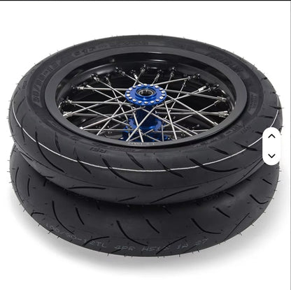 ETM RTR Super-Moto Wheel Set