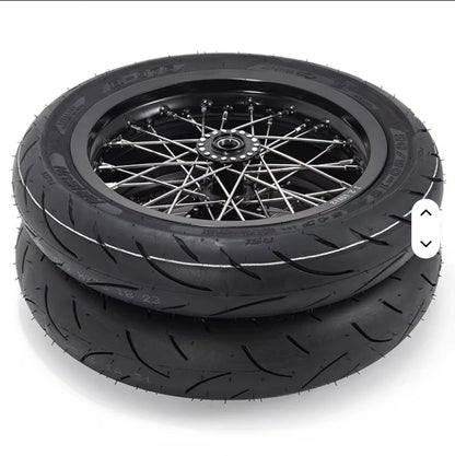 ETM RTR Super-Moto Wheel Set